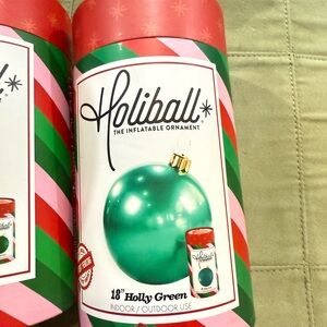 Holiball Inflatable Ornament in Green